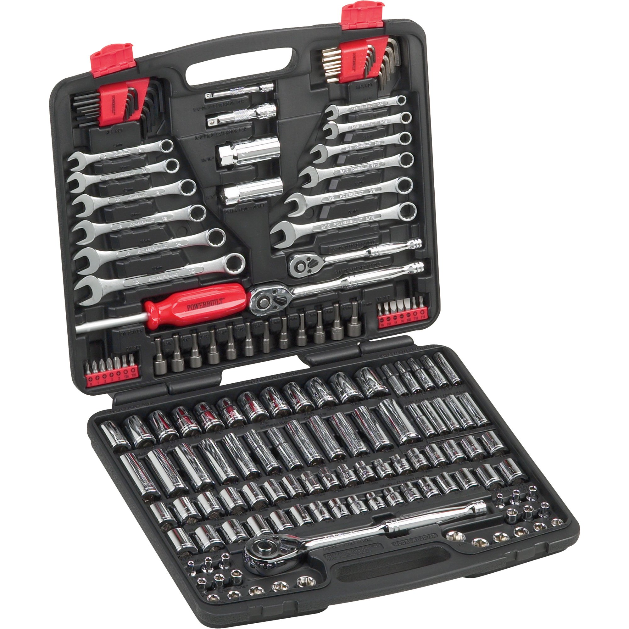 Powerbuilt Mechanic's Tool Set — 161-Pc.